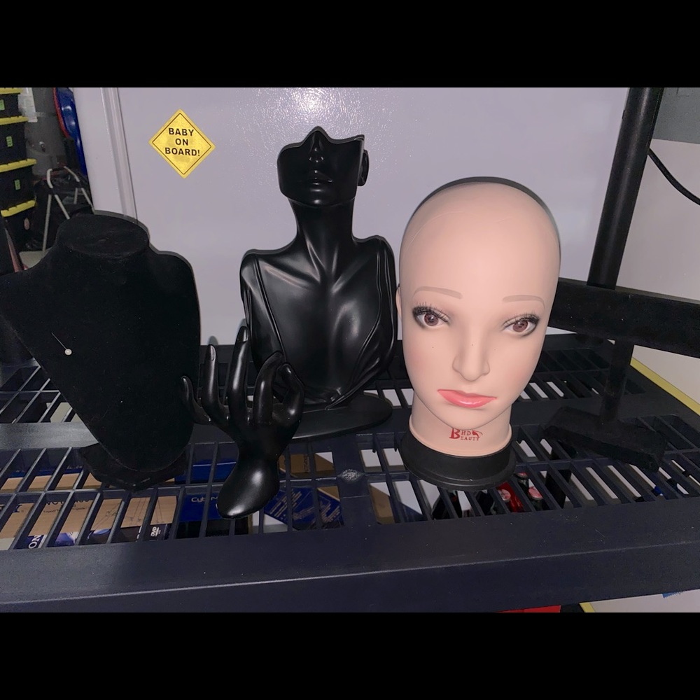 Model Head / Jewelry Model Set